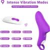 brinquedo sexual vibrador de casal brinquedo sexual vibrador de dedo clitóris, masturbador feminino estimulador de vagina com 9 modos de vibração, brinquedos vibradores adultos para prazer feminino do ponto G do clitóris