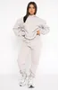 white foxx Designer trainingspak dames hoodiesets Twee 2-delige set Dameskleding Kledingset Sportief trainingspak met lange mouwen en capuchon White Foxs Sportieve broek 91