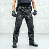 Pantaloni tattici militari Camoue IX2 Ripstop Uomo Casual Multi-tasca Impermeabile Outdoor SWAT Combattimento Pantaloni cargo Jogger maschile 65Zg #