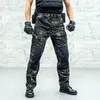 Camoue wojskowy IX2 RIPSTOP TACTICAL PANT MĘŻCZYZN MĘŻCZYZN SAWNE WODY WODORPORMOWANE SWAT SWAT WALKACJI DROUSKI MĘŻCZYZNE JOGGER 65ZG#