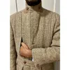 Smart Casual Hommes Tuxedos Sur Mesure Beau Avec Ceinture Blazer Busin De Noce Marié Costume Manteau 1 Pièce c9ai #