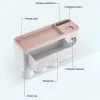 Heads Wallmounted Toothbrush Holder Toothpaste Squeezer For Home Restroom Storage Rack Auto Toothpaste Dispenser Bathroom Accessories