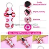 Party Favor Printing Chapstick Holder Keychain Portable Lipstick Pouch For Girl Gift Drop Delivery Home Garden Festive Supplies Event Dhezy