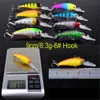 Minnow Mieszane 20pc/zestaw Zestaw do wahacza muchowy Zestaw sztucznych twardych przynęt Lifee Feelle Wobbler Carp Fishing Rybak pesca hurtowa 240312