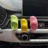 Op de auto gemonteerde parfumgeur Mini-gatschoenen Airconditioneruitlaatdecoratie inclusief wierooksteeninterieuraccessoires