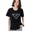 Lyxvarumärken Fashion Man T Shirt Mens Tshirt Designer Topps Overdimensionerade korta ärm Sweatshirt Tee Pullover Cotton Summer Clothhe Inverterad Triangle Decoration