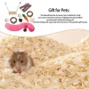 Tunnels Hamster Chew Toy Set Natural Wooden Hamster Toys And Accessories For Cage Guinea Pig 11Pcs Chew Toy Teeth Small Animal Toy