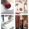 Craft Custom Personalized Stamp Wedding 2 Name Logo Invitation Wax Seals for Gift Packaging Red Wine Sealing, Envelope Card Decoration