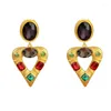 Hoop Earrings Europe And The United States Exaggerated Fashion Jewelry Trend Heart-shaped High-end