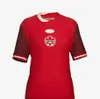 Nueva camiseta de fútbol de Canadá Maillot de Foot 2024 Copa América Copa Kit para niños 2025 Camiseta de fútbol del equipo nacional canadiense 24/25 Versión de jugador visitante BUCHANAN DAVIES DAVID