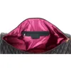高品質のファッショナブルなカスタム女性キルティングレザーウィークエンダー旅行ダッフルバッグ