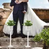 Titulares de vela Luyinhuatai Casamento Flowerpot Suporte Plataforma Planta Stand Plástico Pilar Romano Decorativo Coluna Decorações