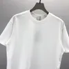 Camisetas da maré de designer letra de tórax laminada impressão de manga curta de luva curta de camiseta casual de tamanho grande de grande porte 100% puro algodão para homens e mulheres E14