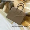 Shadow Handbag Totes Genuine Leather Bikns Handswen Designer Fashion Brand logo QR8MRR62