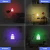 Veilleuses lumineuses pour enfants, rvb, couleur changeante, à brancher sur le mur, décoration de salle de bain, cadeau pour chambre d'enfant, ue