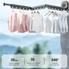 Hangers Clothes Drying Rack Portable Hanger Retractable Laundry Organizer With Strong Load-bearing For Efficient