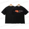 مصمم القمصان للرجال PA T-Shirt Tees Luxury Print Palms T Shirts Mens الزاوية الزاوية قصيرة الأكمام الهيب هوب أرفار الشوارع تتصاعد الملابس XS-XL T240327