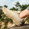 Mixidelai ko mocka läder utomhus manliga sneakers skor för män vuxna nonslip casual militär armé höst lapptäcke skor 240318