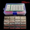 200pcs/Box Fast Switching Sctky Diode Assorted Kit 1N4001 1N4004 1N4007 1N5408 UF4007 FR207 1N5817 1N5819 1N5822 1N4148 RL207 240307