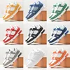 Designer Trainer Virgil Sneakers Trainers Sneaker Mens Womens Casual Shoes Calfskin präglad läder trippel abloh platt denim canvas vit svart grön röd blå