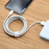 Kostenloser Versand zum Home-Telefon-Ladungstyp C Kabel 1m Hochgeschwindigkeits USB Micro USB-C-Kabeldaten Synchronisation Ladekabel Weiß 3ft 2ft 2,1a mit Box