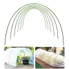 Supporta 6 cerchi per serra da giardino 2.4/3.2/4mm Cerchi per tunnel per aiuole rialzate Copertura per fila Copertura per piante antiruggine Supporto per tunnel da giardino
