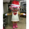 Maskot Kostümleri Cadılar Bayramı Noel Kahverengi Gingerbread Man Mascotte Karikatür Peluş Peluş Süslü Elbise Maskot Kostüm