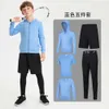 Flash Shipping Children's Summer Basketball Jacket Training Quick Drying Long Sleeved Sports Pants Set for Boys Football Running