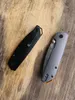 1PCS NOWOŚĆ KS2038 Wysokiej jakości kieszonkowy nóż D2 Stone Wash/Black Coated Blade CNC Aluminium Aluminium Uchwyt Outdoor Survival EDC z pudełkiem detalicznym