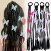 Accessoires pour cheveux, perruque papillon mignonne pour enfants, bandes de tresses Y2k, tresse de boxe douce, queue de cheval pour femmes