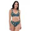 Trésor Sexy Polyester grande taille recyclé taille haute bikini beachwear ensemble 18 adolescent Xxx chaude jeune fille chaîne femmes dame