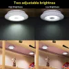 Luce notturna a LED wireless super luminosa con telecomando Dimmerabile LED sotto le luci dell'armadio per armadi Guardaroba Cucina Camera da letto D2.0