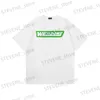T-shirt da uomo CINESSD 2023 Fashion Barrage Print Short Slve Ragazzo e ragazza Estate cotone traspirante Comodo T-shirt ampia T240325