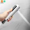Titulares Xiaomi Mijia Handheld Supercharge Pulverizador Conjunto de Aço Inoxidável Torneira de Mão Arma Cabeça de Chuveiro Ferramentas de Limpeza Acessórios de Banheiro