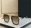 Top men design sunglasses THE KER square K gold frame exquisite electroplating classic pop style highend uv 400 protective glasse5358268
