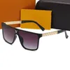 Luxury Classic Brand Solglasögon, klassisk designer Polariserade glasögon för män och kvinnors glasögon UV400 -festsamlingar