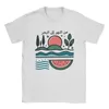 Heren T-shirts Watermeloen Olijven Palestina Palestijnse Katoenen Kleding Vintage Korte Mouw O Hals T-shirt Volwassen T-shirts