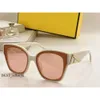 Fendin Bag Sunglasess Discount Designer Zonnebril voor mannen Women Acetaat 100% UVA/UVB met Dust Bag Box 191 Fendin Bag Sunglasess