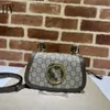 Designer Luxury 724645 Borsa a tracolla in pelle di tela Blondie Borsa a tracolla 7A Migliore qualità