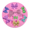 Baking Moulds Silicone Fondant Mold Knot Pastry Mould Chocolate Candy Cake Decorating Tool 1 Pc