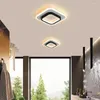 Plafoniere Moderna Luce a Led per Corridoio Corridoio Balcone Ingresso Corridoio Cucina Decorazioni per La Casa Ufficio Lustro Lampada Rotonda Quadrata