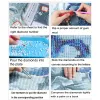 Stitch Graffiti Art Game Controllers Diamond Painting 5D DIY Diamond Mosaic Embroidery Colourful Sports Shoes Picture Home Decor