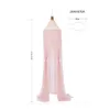 Baby Canopy Mosquito Net Bed Canopy rideau literie berceau netting filles roses princesse play tente pour enfants décoration de chambre d'enfants 240311