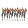 Baits Lures 30pcs20pcs10pcs en bois de pêche aux crevettes leurre calmar gabarit crochet poulpe seiche artificielle gabarits dur appât 230204 goutte de dhwr1