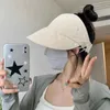 cket Hats New Womens Ponytail Baseball Cap Summer Wide Conical Bucket Cap Golf Fishing Sports Outdoor Cap調整可能な太陽ハット24326