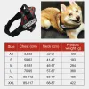 Harnesses Dog harness Hight quality Nylon Adjustable customize ID dog name For small big dogs vest harness dog accessories Dropshipping