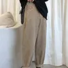 Dicke Cordhose Männer Fi Retro Casual Einfarbig Gerade Hosen Männer Streetwear Khaki Schwarz Harem Hosen Herren Hosen n1Ee #