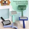Combs Pet Grooming Hair Remover Brush Manual Household Beauty Hairbrush Long Handle Professional Reusable Deshedding Rake