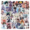 50 StuksLot Anime Genshin Impact Sticker Cartoon Open Wereld Game Stickers voor Laptop Motorfiets Skateboard Reistas Telefoon8959820