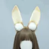 Diadema peluda de Pascua, diadema de sirvienta de Anime, accesorios para el pelo para niña, envío directo 240313